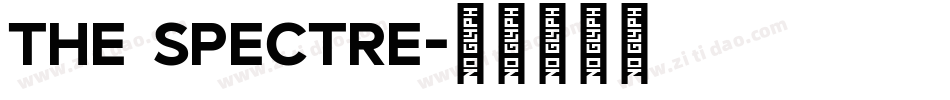 The Spectre字体转换